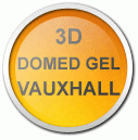 Vauxhall 3D Domed Gel Wheel Caps