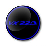 VX220 3D Domed Gel Wheel Center, Resin Badges Over-Stickers Decals SINGLE