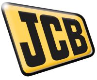 JCB 3D Domed Gel Oblong Badge