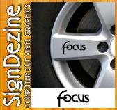 Ford Focus Wheel Graphic sticker decal