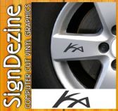 Ford KA Wheel Graphic sticker decal