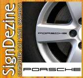 Porsche Wheel Graphic sticker decal