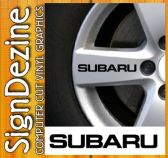 Subaru Wheel Graphic sticker decal