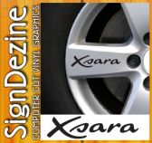 Citroen Xsara Wheel Graphic sticker decal