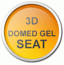 SEAT 3D Domed Gel Wheel Caps